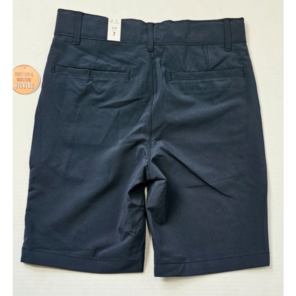 Size 7 PLACE Boys Navy Shorts - Picture 1 of 3